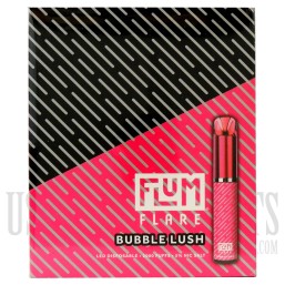 Flum Flare LED Disposable | 2000 Puffs | 8ML | 5% | 10 Pack | Many Flavor Options