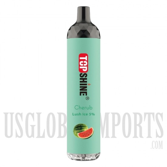 TopShine Cherub Disposable Device | Rechargeable | 4500 Puffs | 10ML | 5% | 10 Pack | Many Flavor Options
