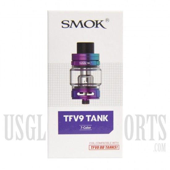 SMOK TFV9 Tank. Many Color Options