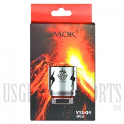 SMOK V12-Q4 Replacement Coils. 3pcs