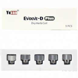 VPEN-630811 Yocan Evolve-D Plus Replacement Coil | Dry Herb Coil | 5 pcs