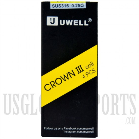 VPEN-729 UWELL Crown III Coils 0.25. 4 Pieces