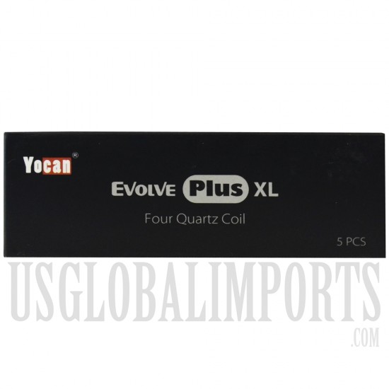 VPEN-7615 Yocan Evolve Plus XL Four Quartz Dual Coil | 5 pcs
