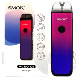 VPEN-987654321 SMOK Acro Kit 25W Vape Pod System. Many Color Choices