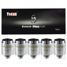 VPEN-997 Yocan Evolve Plus. Quartz Dual Coil. 5 pcs