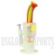 12" Crystor C Silicone Water Pipe + 2 Layers Perc + Magnet for Lighter. Multiple Colors Choices