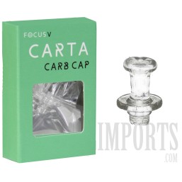 WP-2050-5 Focus V Carta Glass Carb Cap | Long Clear